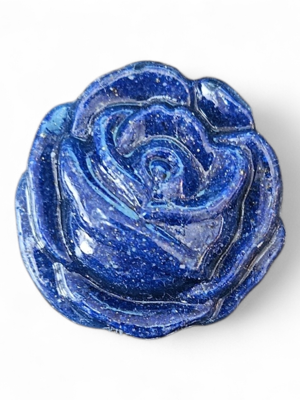 Blue Rose Glass Accent Décor